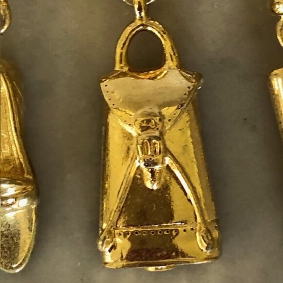 ETIENNE AIGNER Boot, Saddle Bag, Loafer, Bit Brooch/PinGold Tone Vintage… - Picture 7 of 17